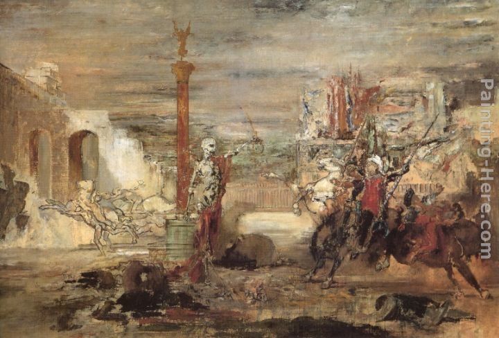 Gustave Moreau Death Offers Crowns to the Winner of the Tournament